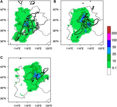 The features and probability forecasting of short–duration heavy rainfall in the Beijing-Tianjin-Hebei region caused by North China cold vortices